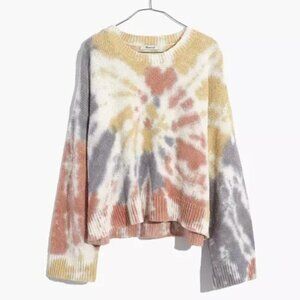 Madewell Westford Tie-Dye Pullover Sweater